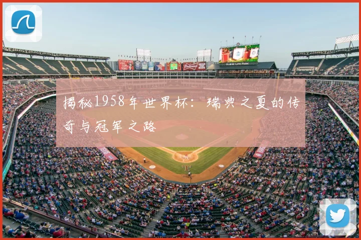 揭秘1958年世界杯：瑞典之夏的传奇与冠军之路